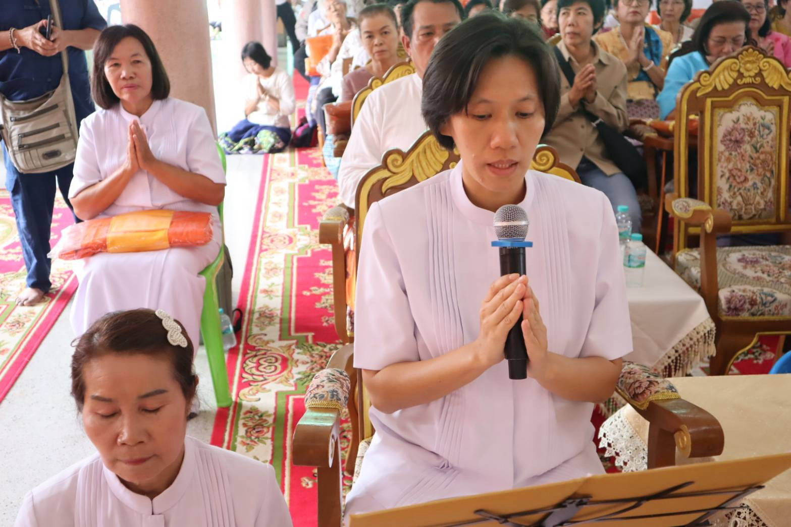 ภาพกล่าวคำถวายกฐินวัดเด่นชัย