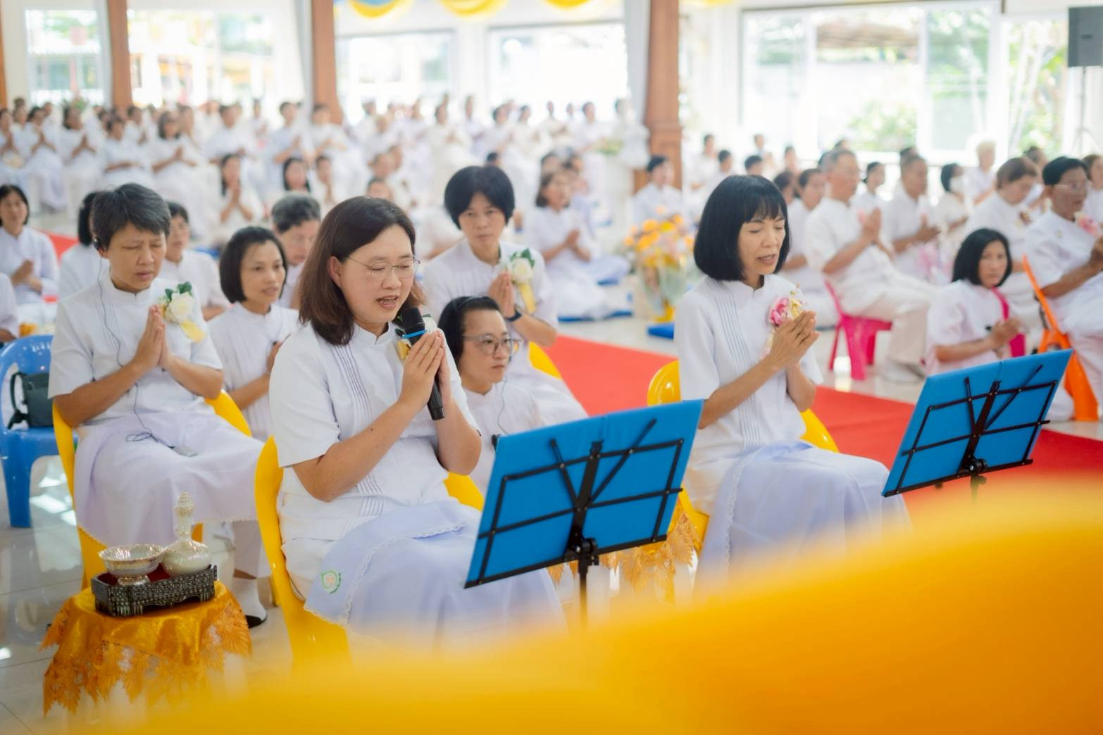 ภาพกล่าวคำถวายกฐินธุดงคสถานแพร่