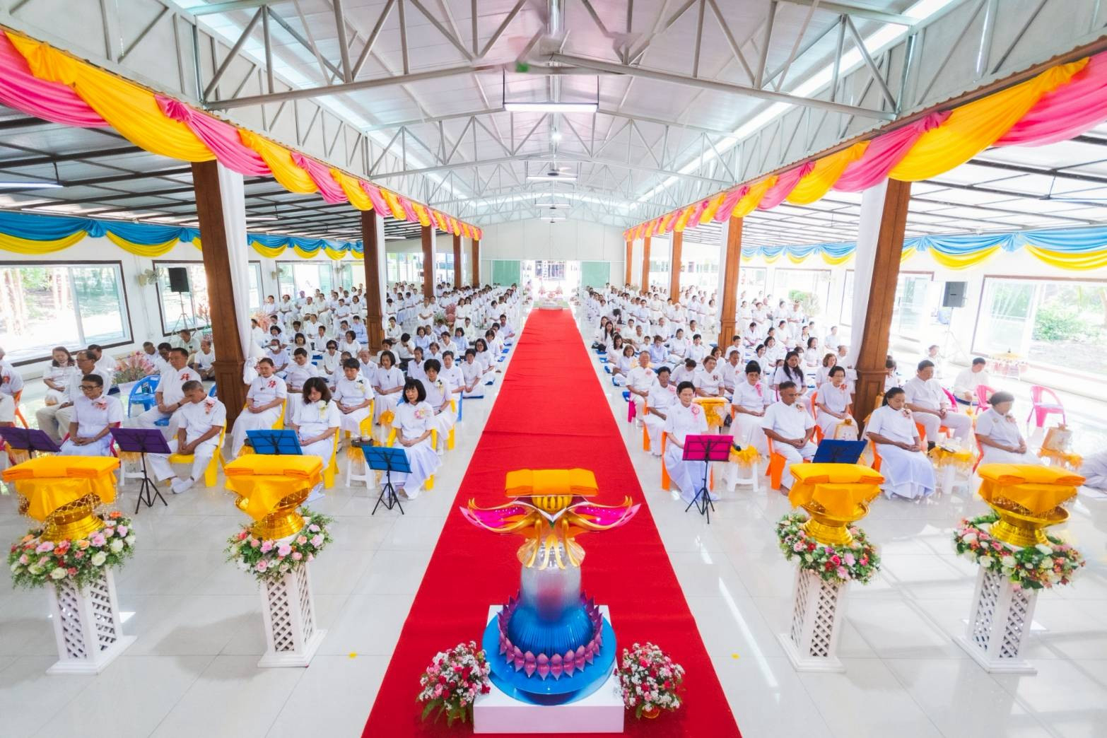 ภาพร่วมพิธีกรรมธุดงคสถานแพร่