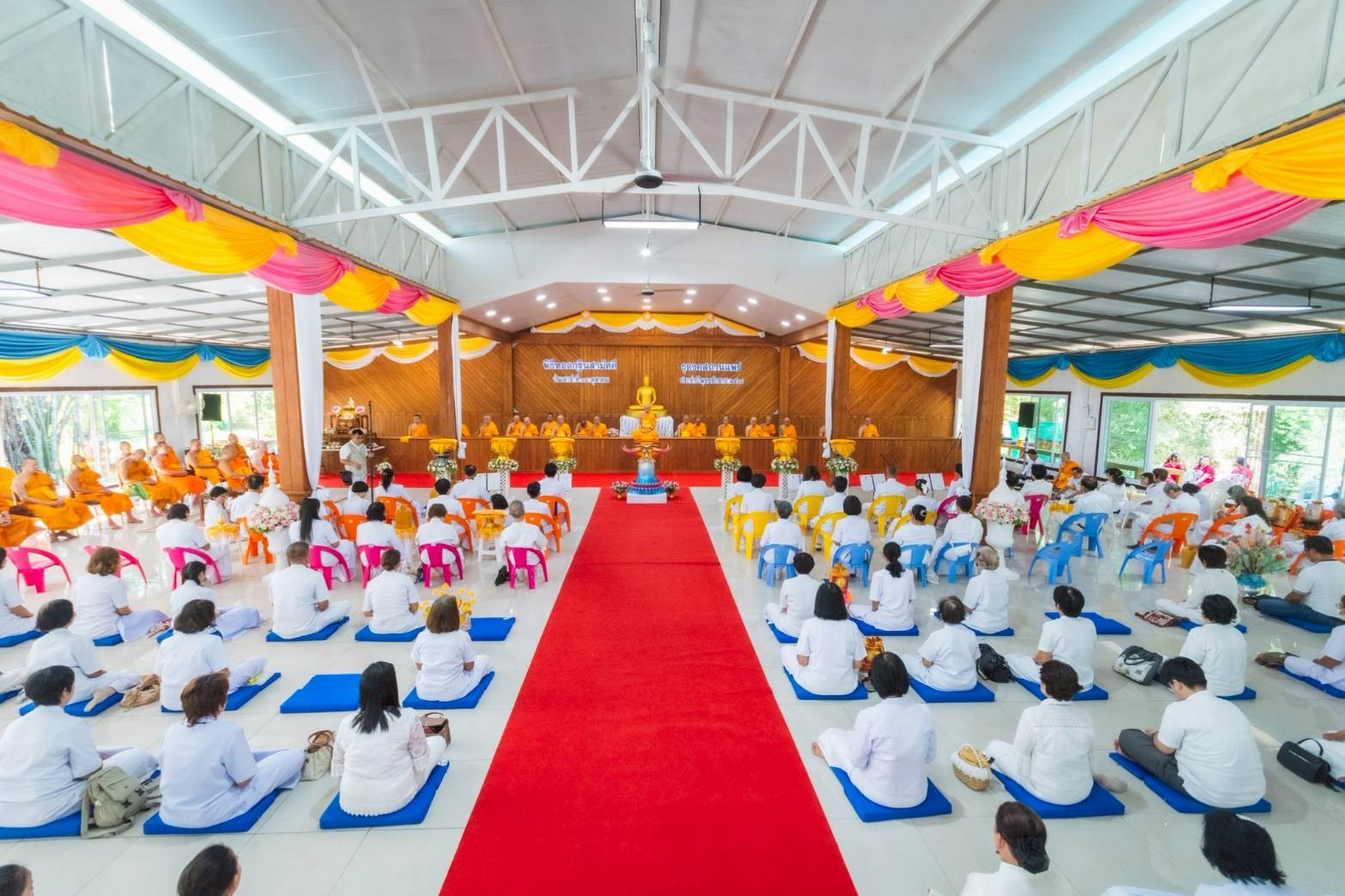 ภาพร่วมพิธีกรรมธุดงคสถานแพร่