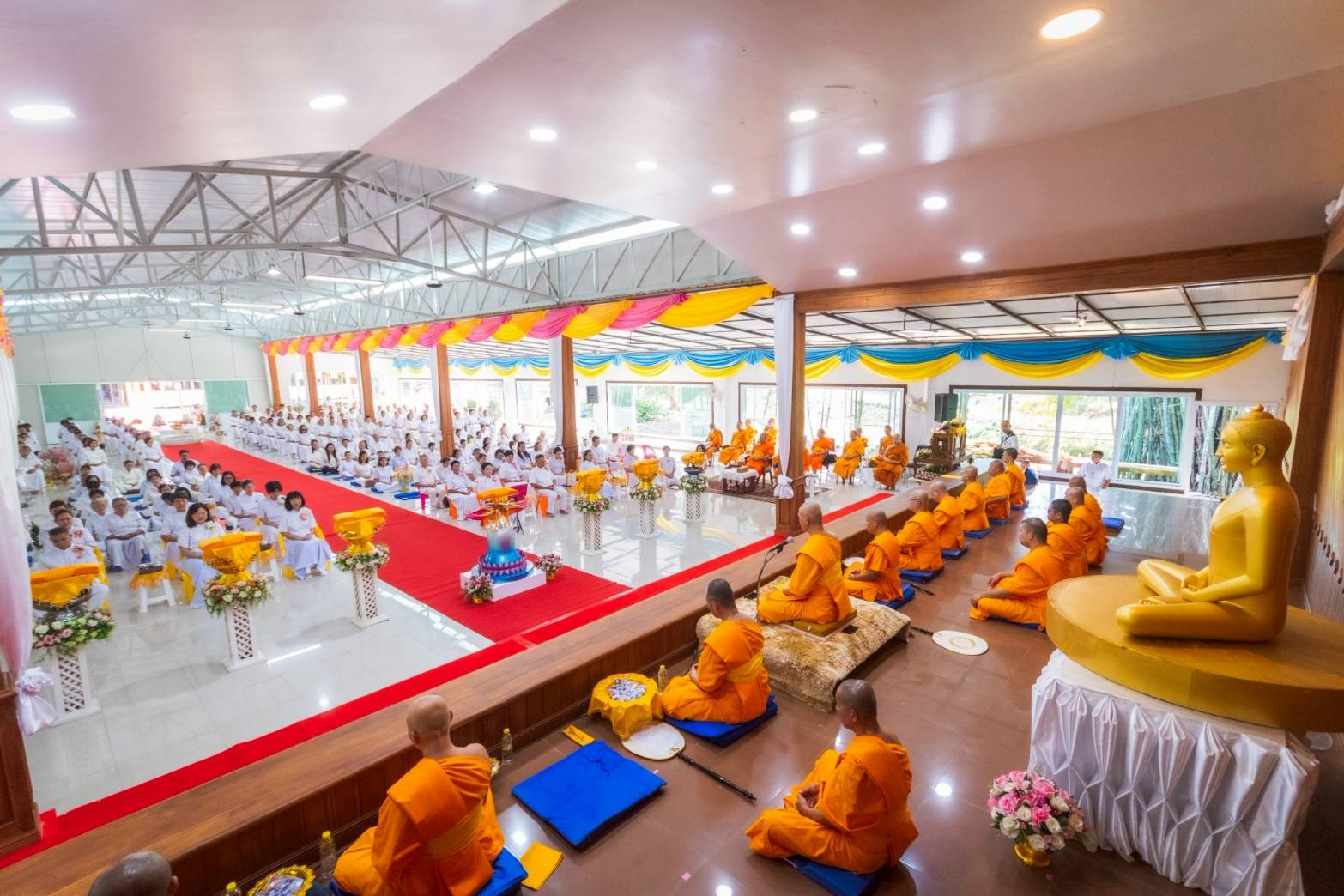 ภาพร่วมพิธีกรรมธุดงคสถานแพร่