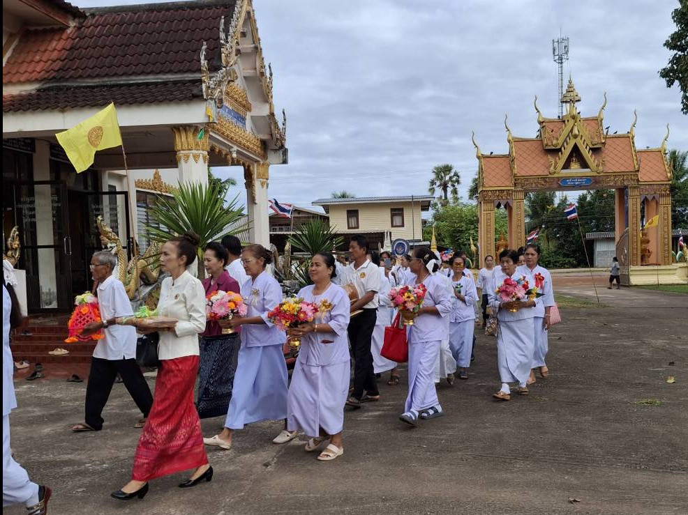 ภาพร่วมขบวนกฐินวัดสว่างลัฏฐิวัน