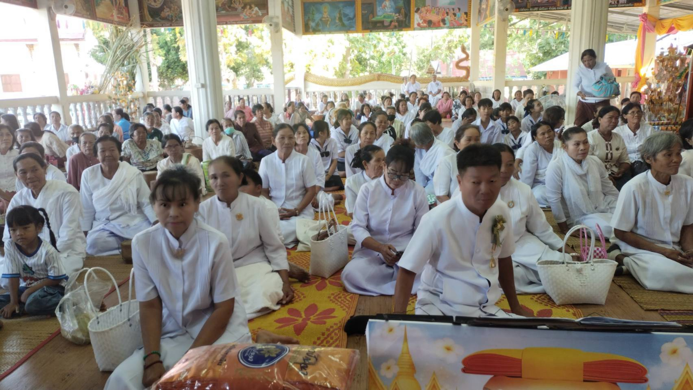 ภาพร่วมพิธีกรรมวัดมัคคราราม