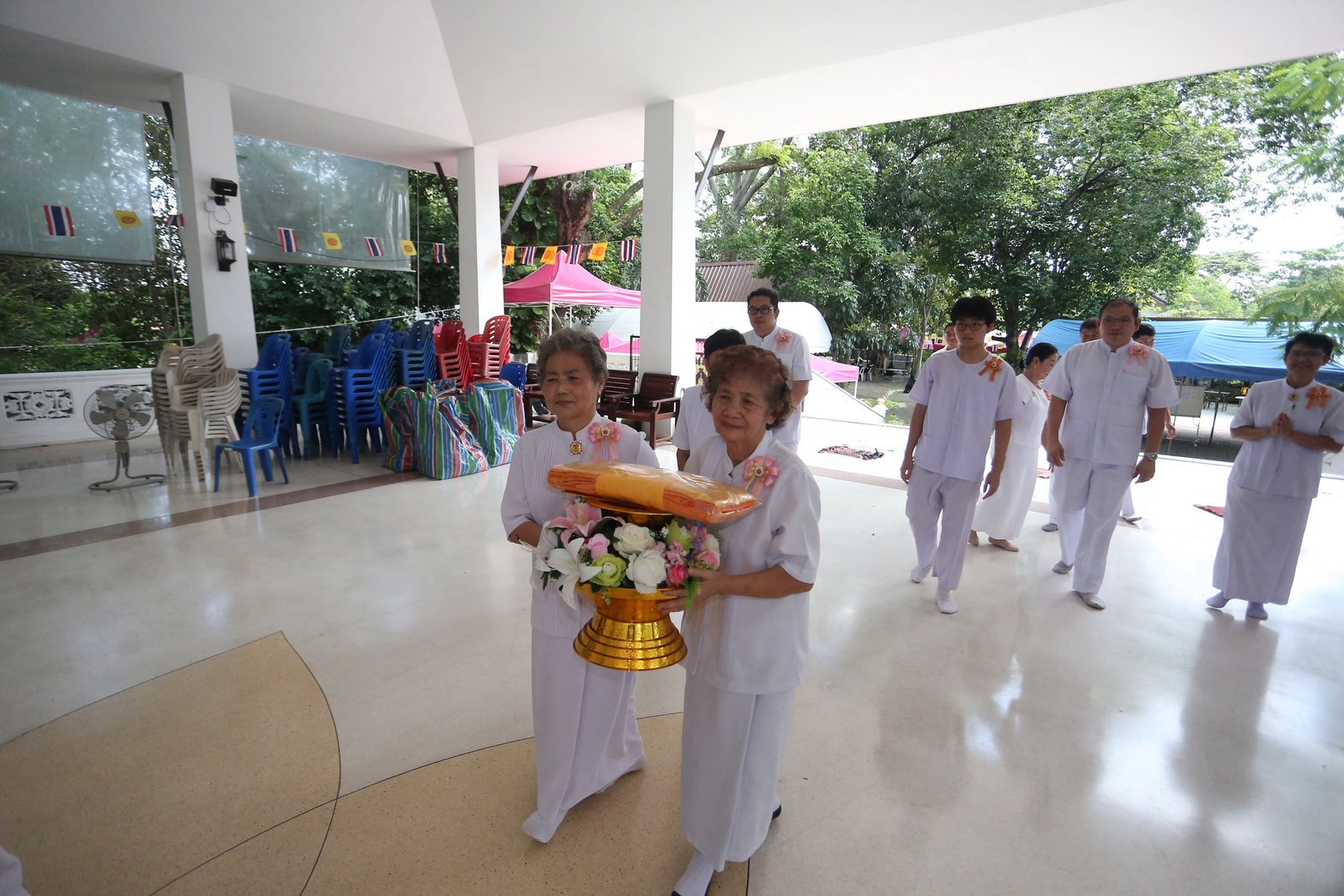 ภาพร่วมขบวนกฐินวัดอุดมธรรมวิมุตติ