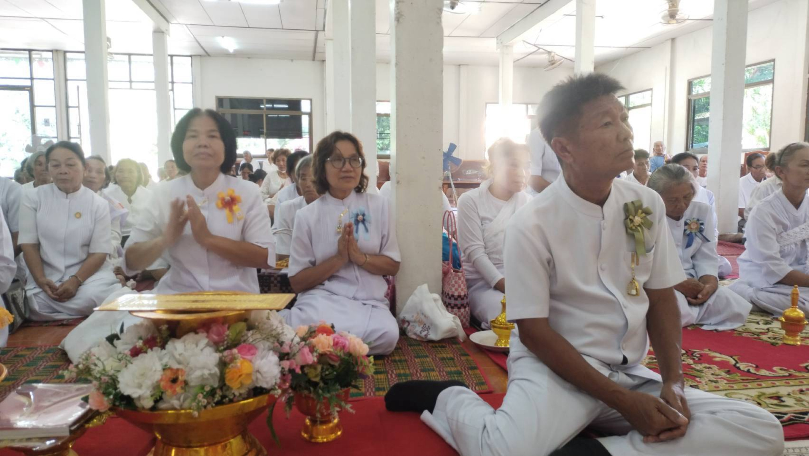 ภาพร่วมพิธีกรรมวัดชัยภูมิ