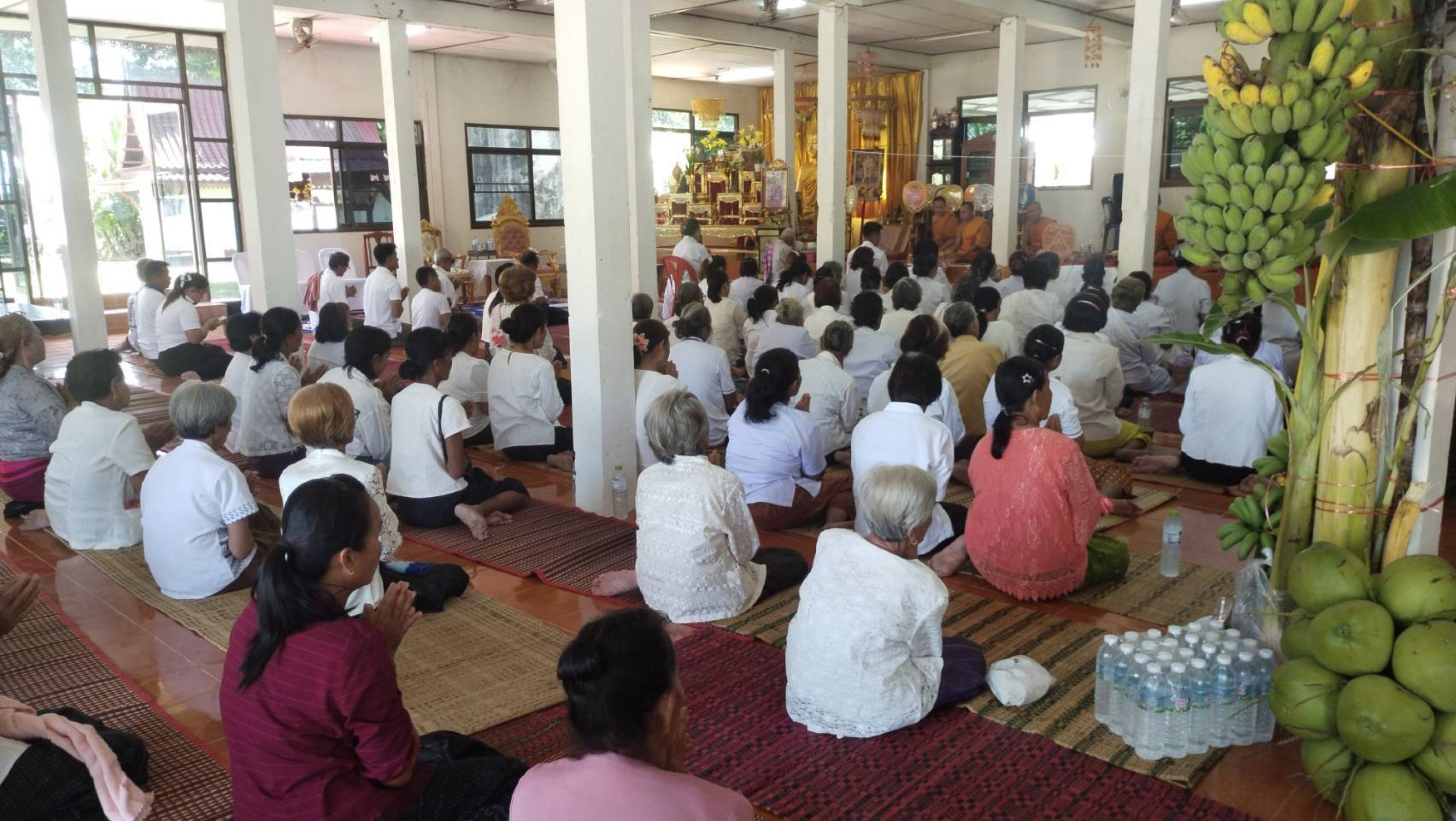 ภาพร่วมพิธีกรรมวัดชัยภูมิ