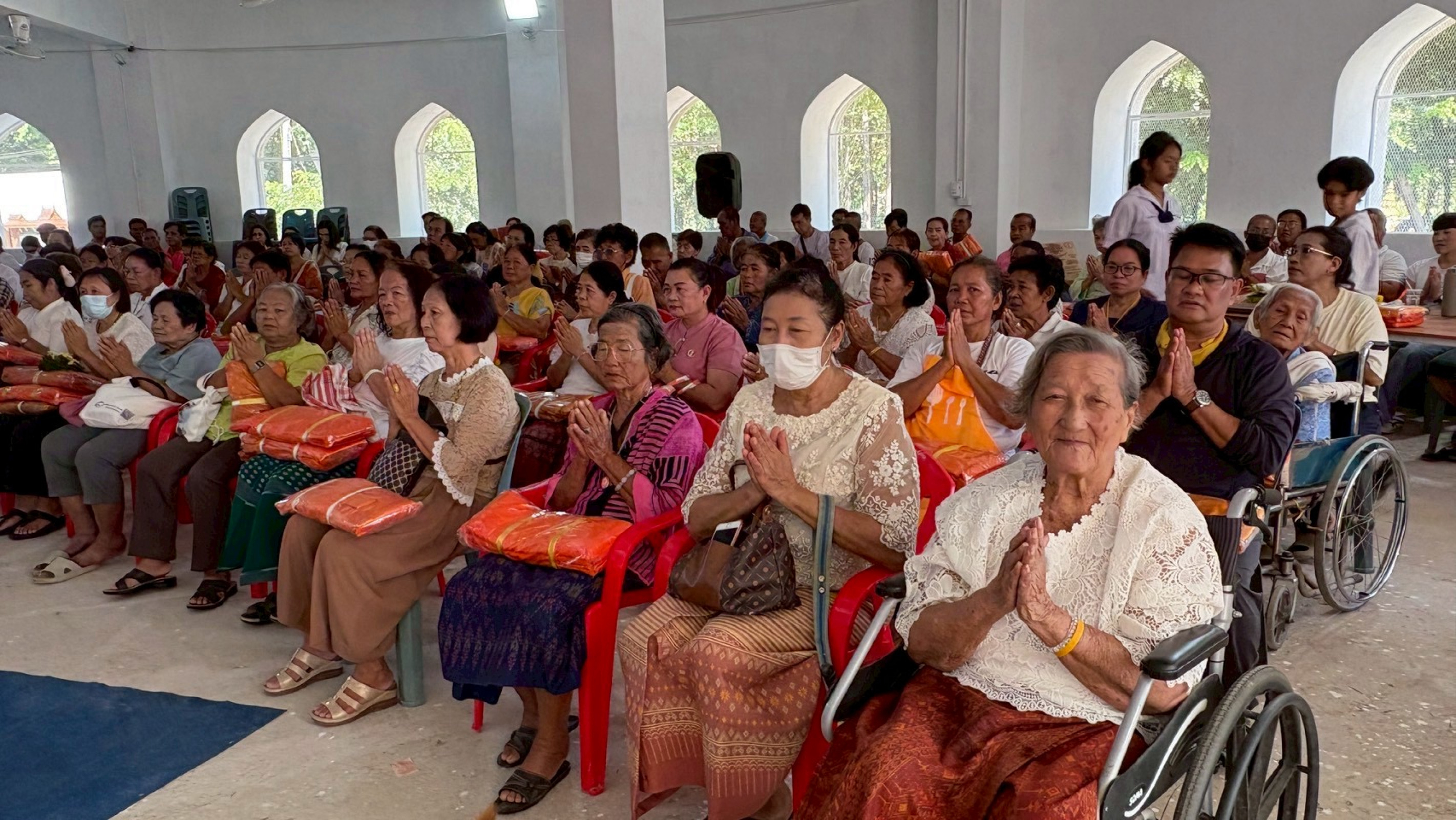 ภาพร่วมพิธีกรรมวัดขวางชัยภูมิ
