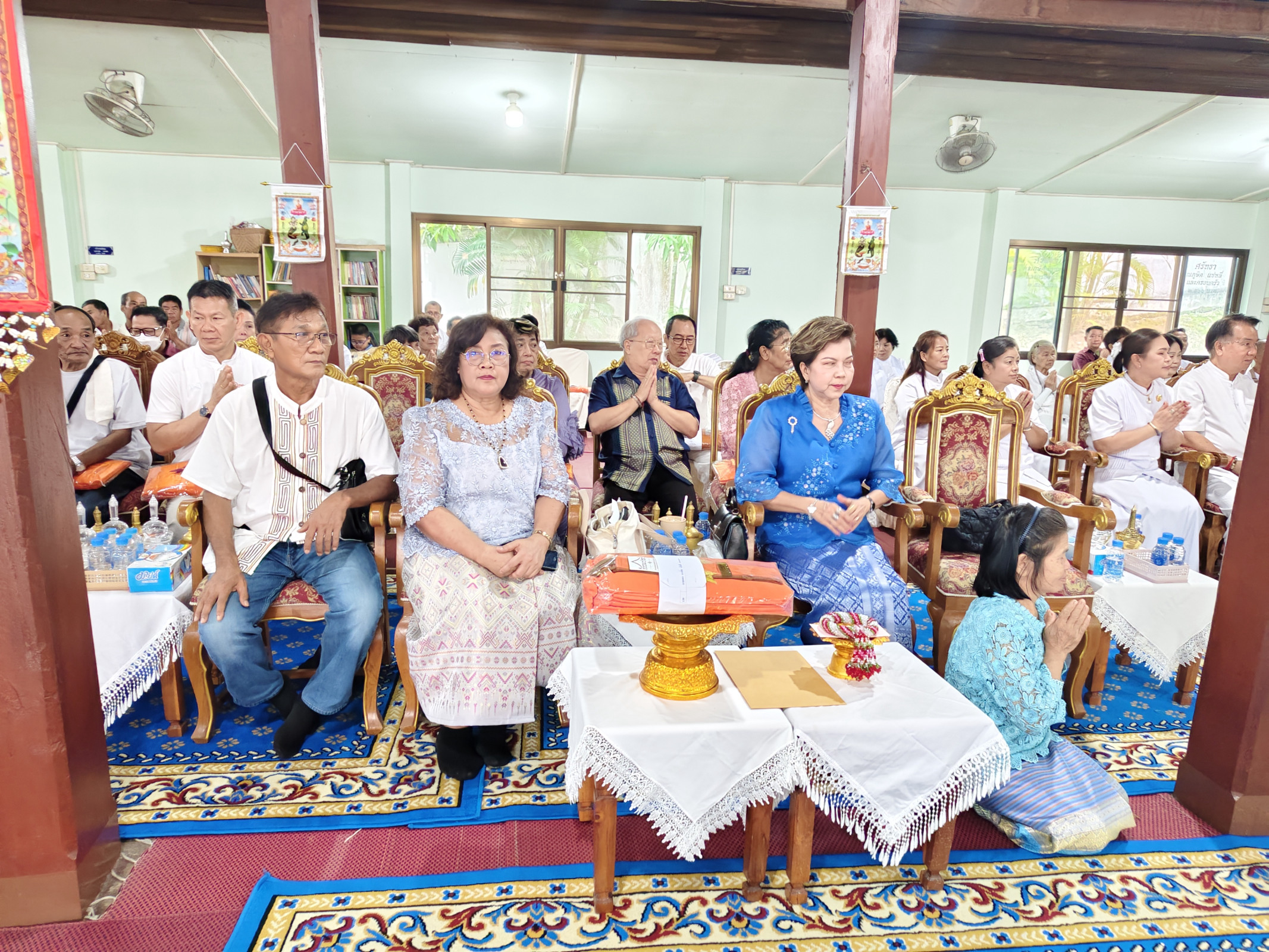 ภาพร่วมพิธีกรรมวัดห้วยไส้