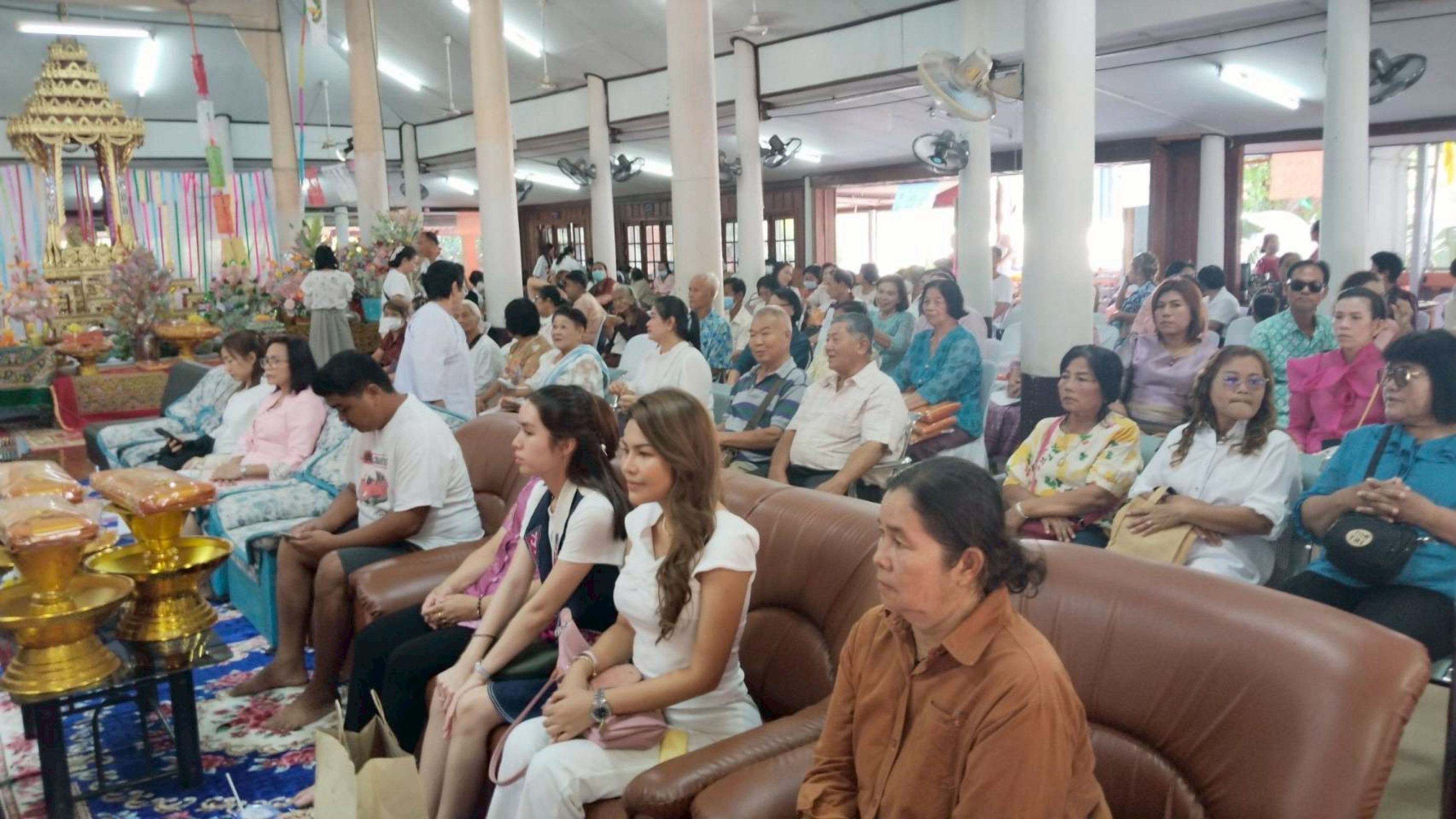 ภาพร่วมพิธีกรรมวัดโพธิ์สุทธาลัย