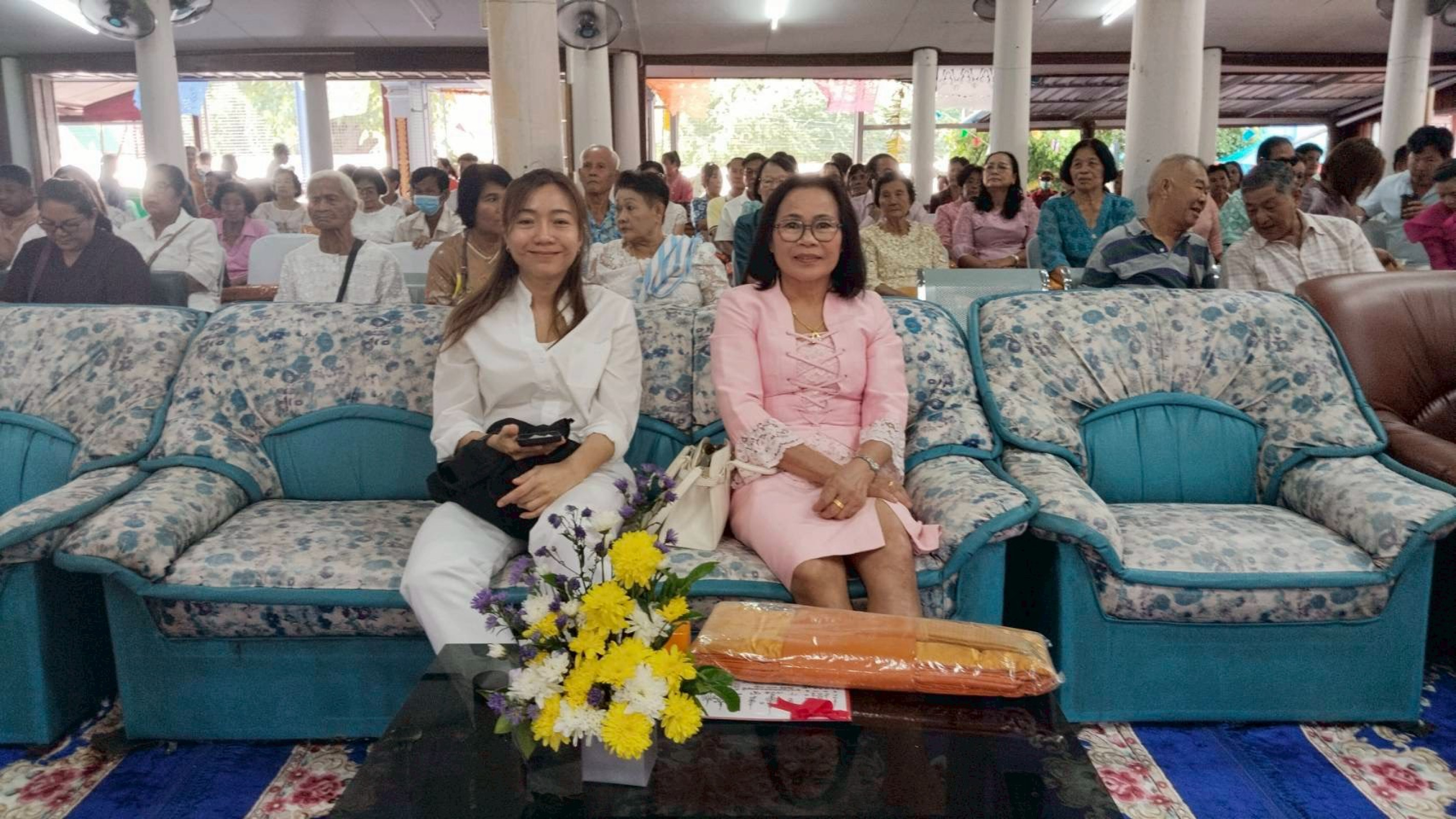 ภาพร่วมพิธีกรรมวัดโพธิ์สุทธาลัย