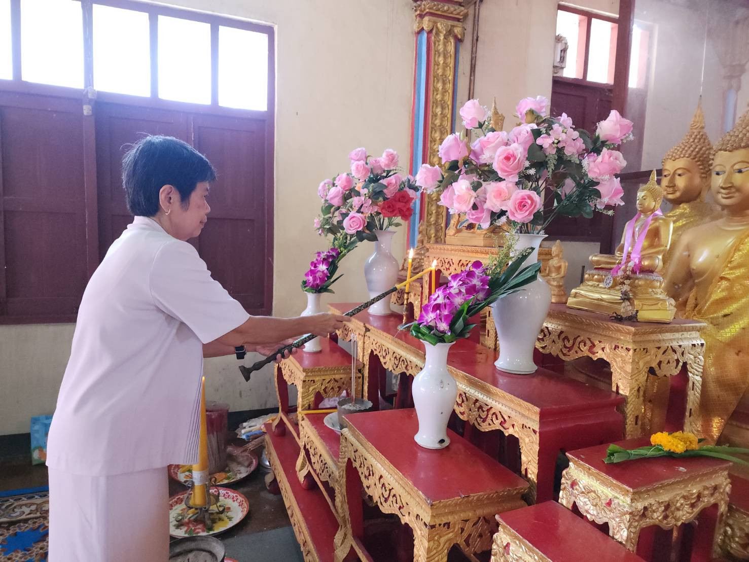 ภาพร่วมพิธีกรรมวัดทุ่งอุทุมพร