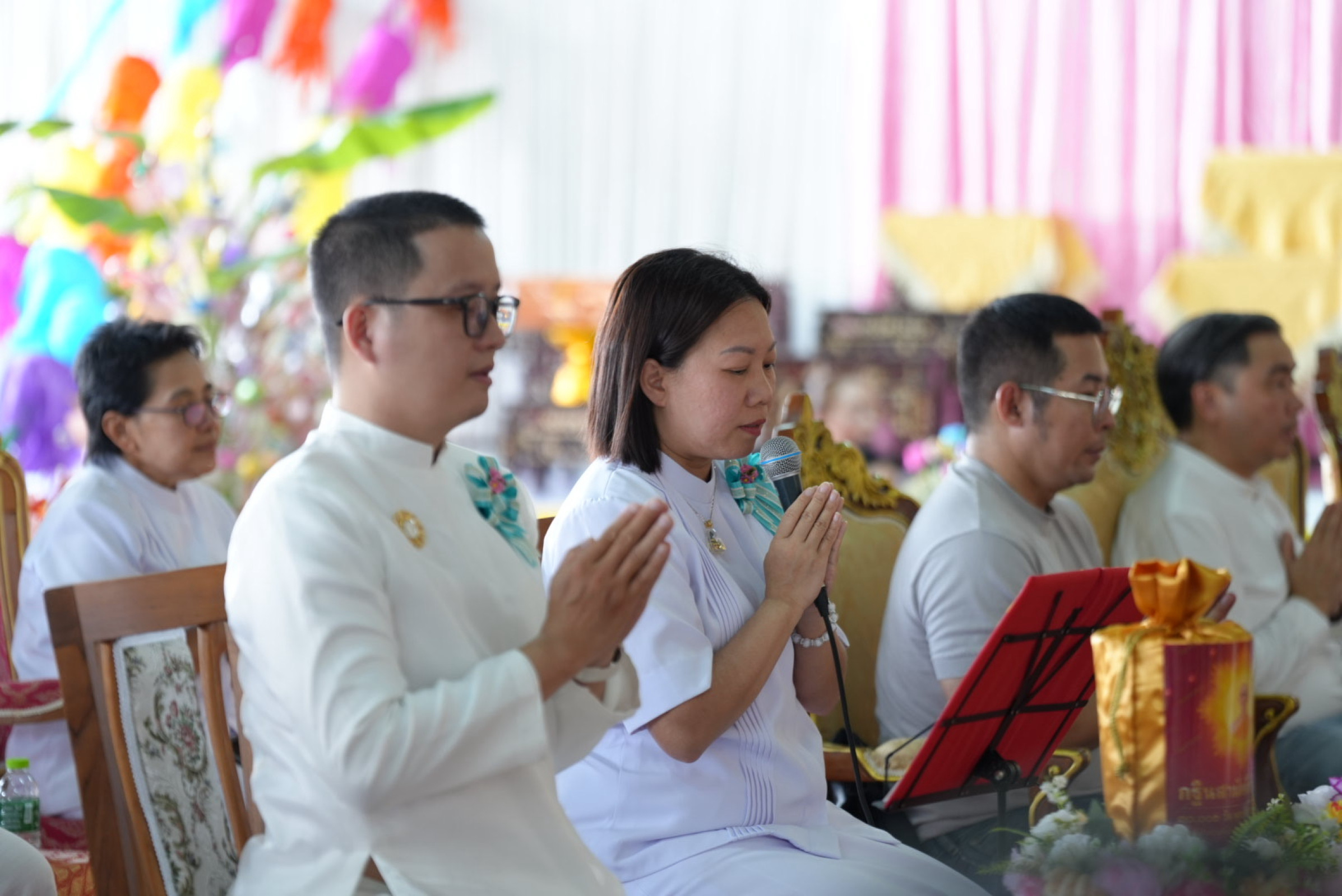 ภาพกล่าวคำถวายกฐินวัดสกุณาราม