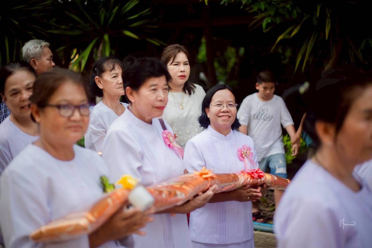 ภาพร่วมพิธีกรรมวัดหนองแซง