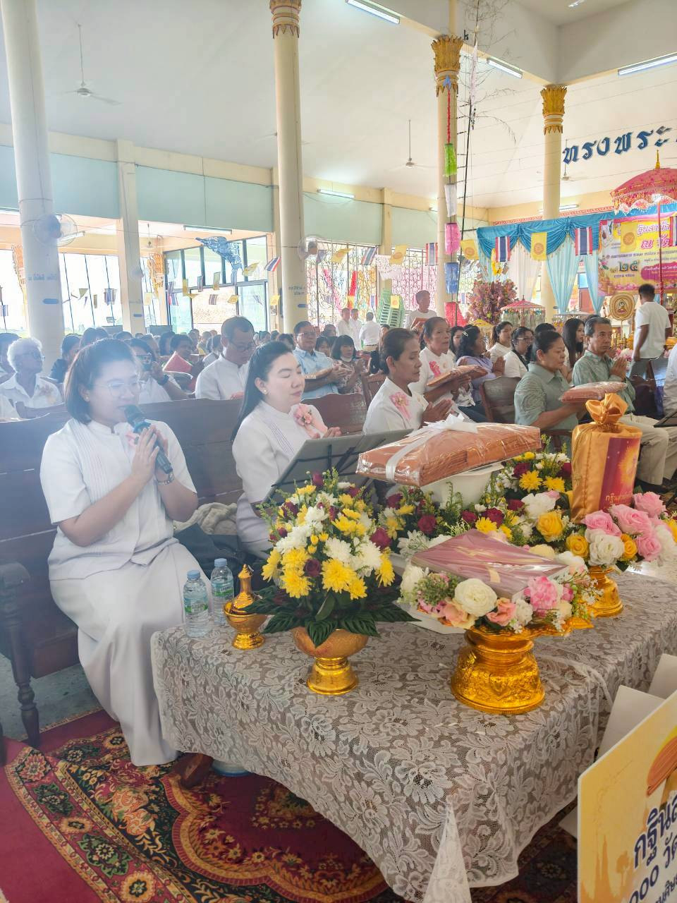 ภาพร่วมพิธีกรรมวัดโคกแจง