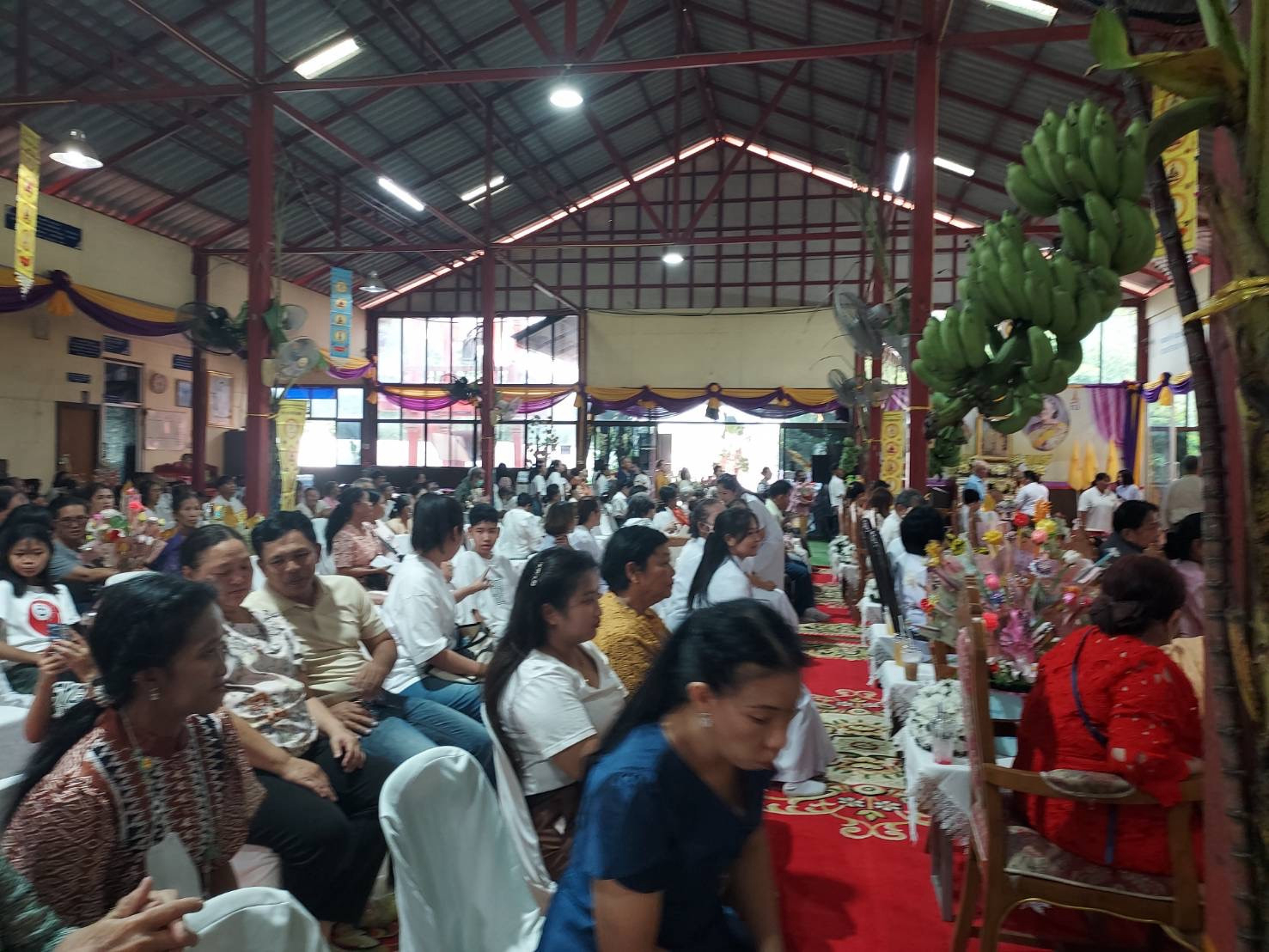 ภาพร่วมพิธีกรรมวัดท่ามะปราง