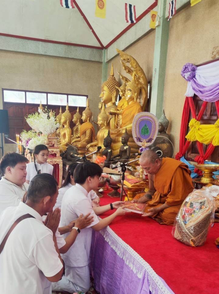 ภาพร่วมพิธีกรรมวัดไผ่จระเข้