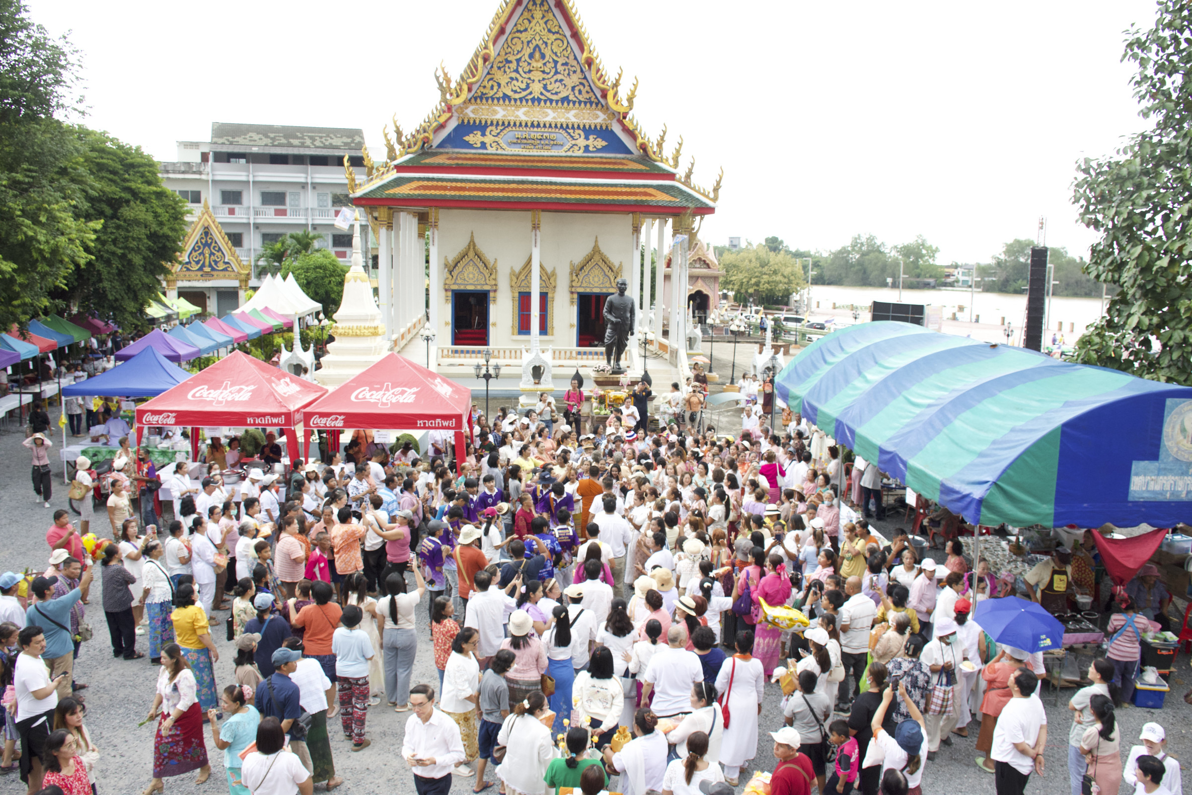 ภาพร่วมพิธีกรรมวัดวังไผ่