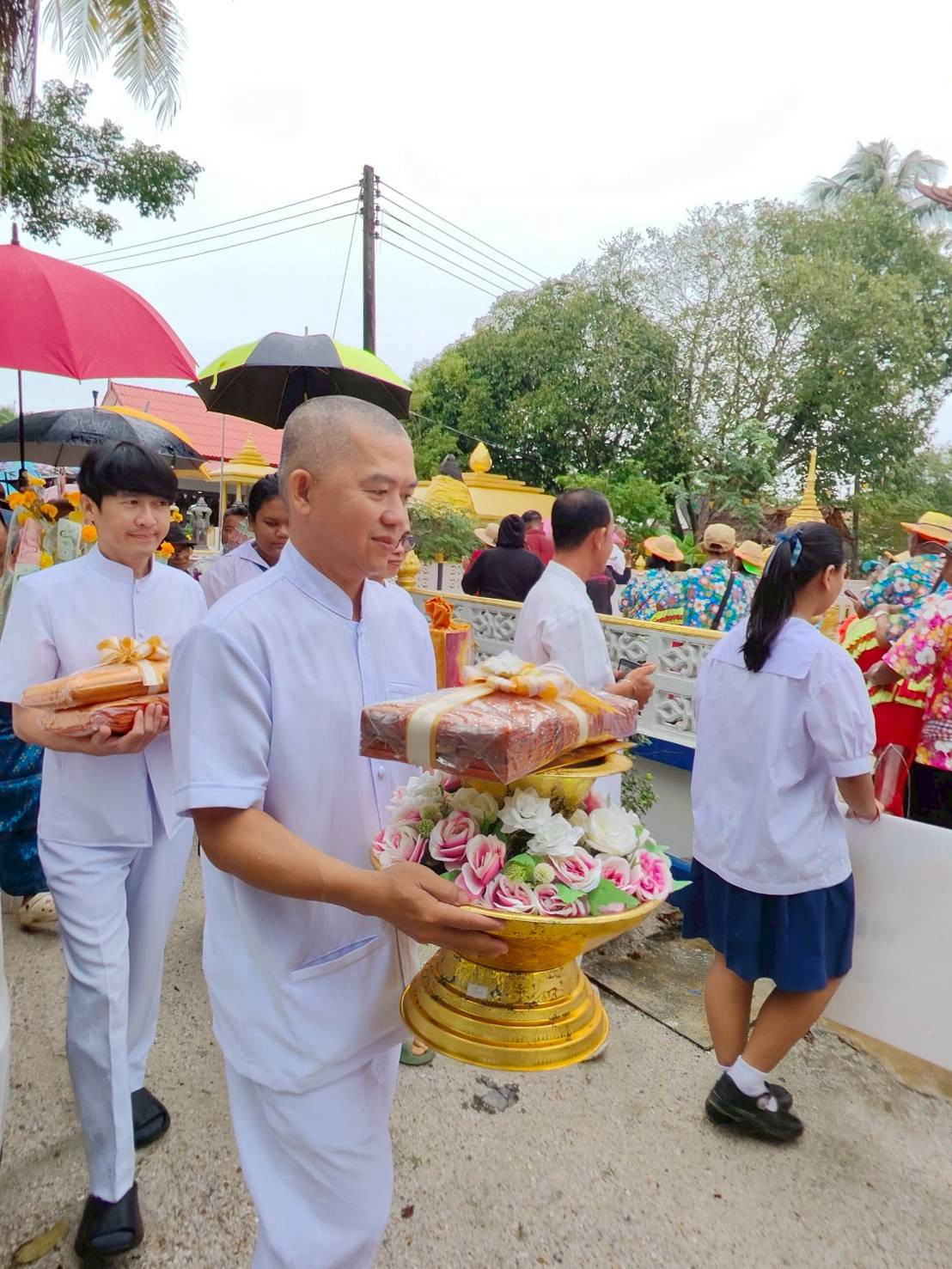 ภาพร่วมพิธีกรรมวัดหมาย