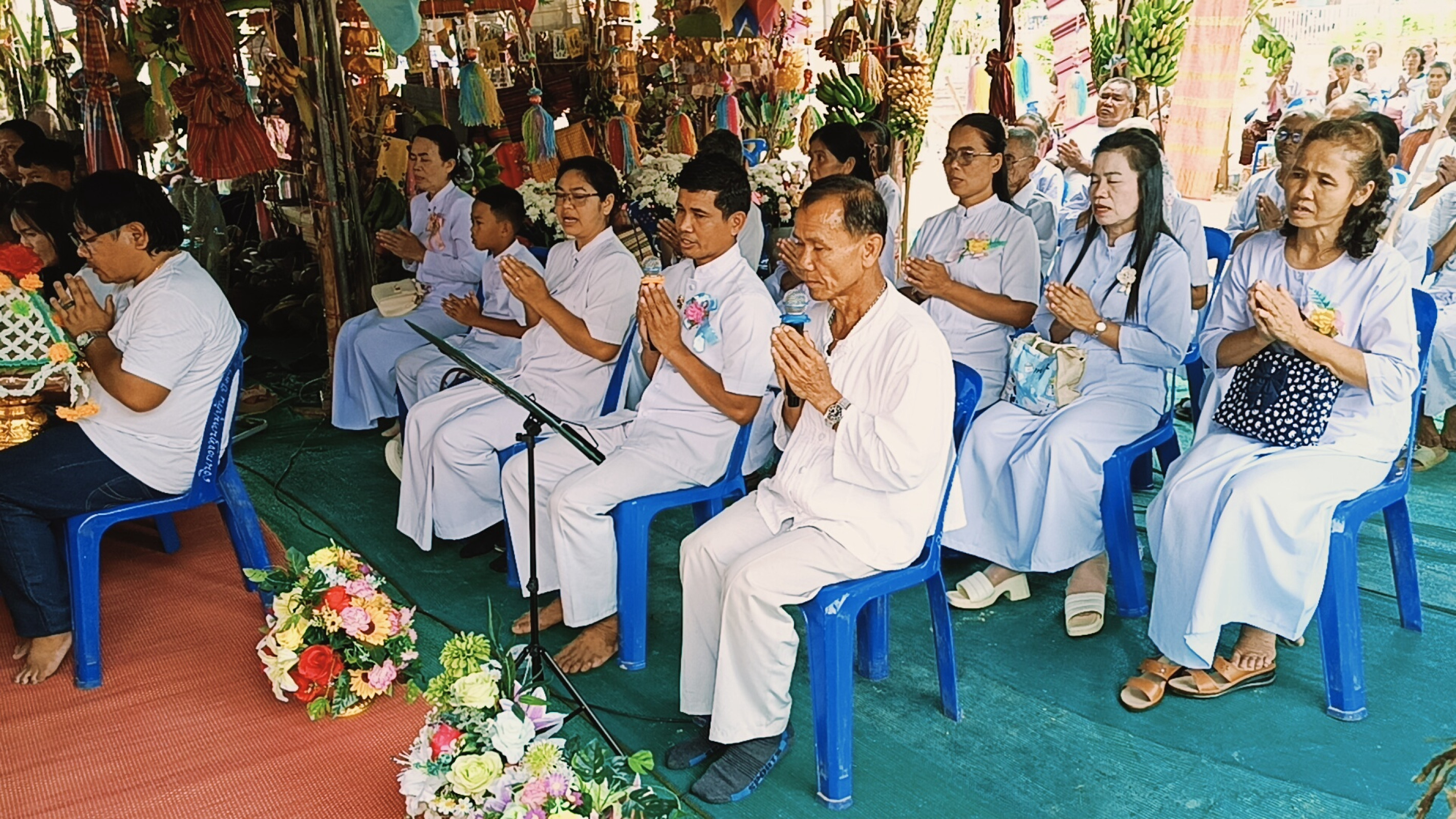 ภาพกล่าวคำถวายกฐินวัดขามรัตนาราม