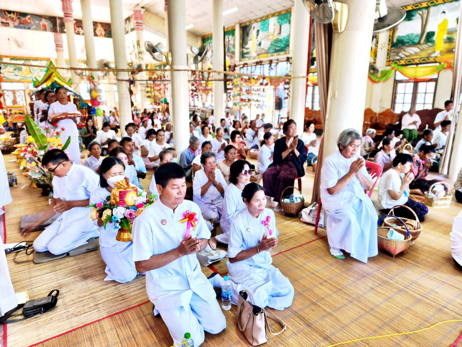 ภาพร่วมพิธีกรรมวัดมัชฌิมวิทยาราม