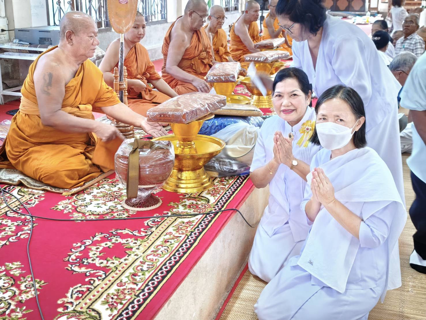 ภาพร่วมพิธีกรรมวัดมัชฌิมวิทยาราม