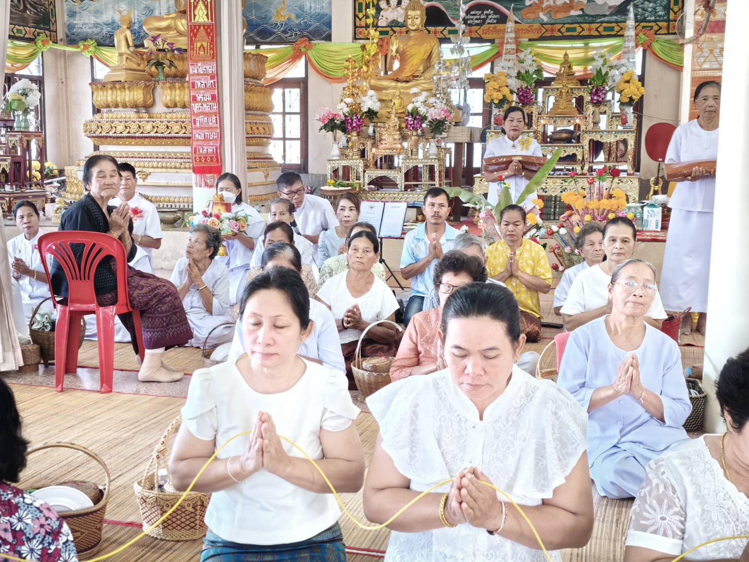 ภาพร่วมพิธีกรรมวัดมัชฌิมวิทยาราม