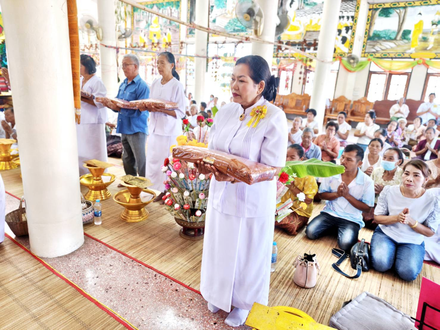 ภาพร่วมพิธีกรรมวัดมัชฌิมวิทยาราม