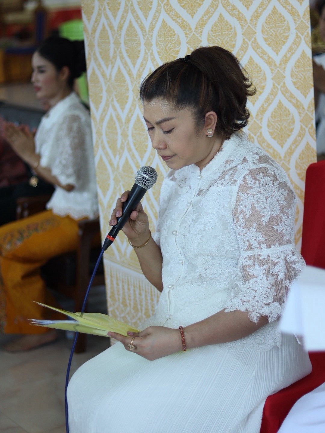 ภาพกล่าวคำถวายกฐินวัดปากน้ำ