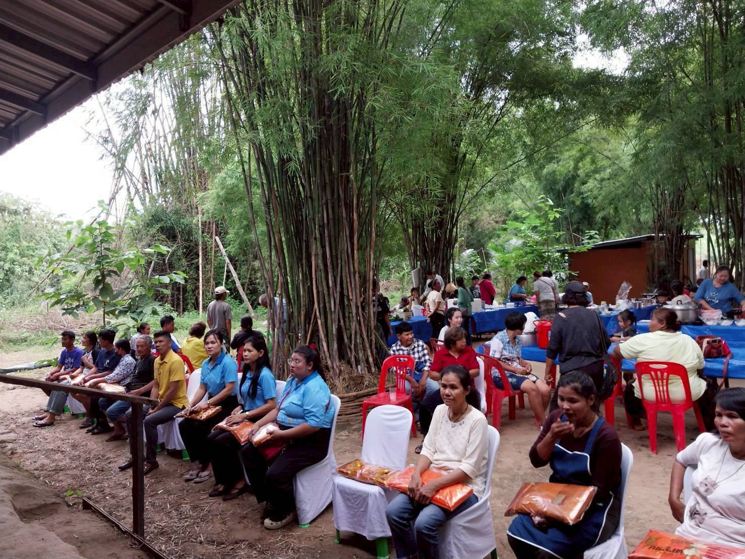 ภาพร่วมพิธีกรรมที่พักสงฆ์สำนักปฏิบัติธรรม วิจิตรธนบูลย์