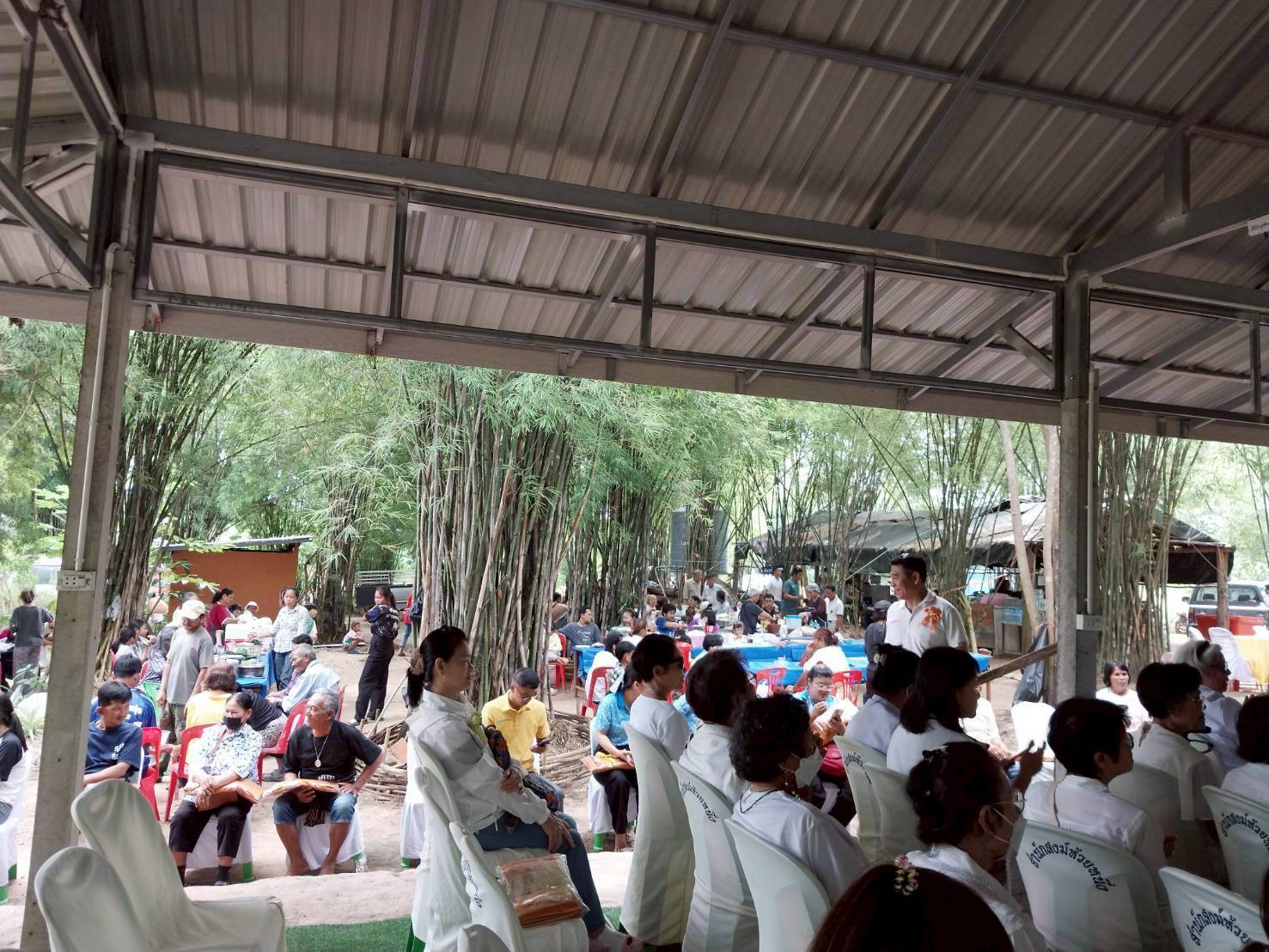 ภาพร่วมพิธีกรรมที่พักสงฆ์สำนักปฏิบัติธรรม วิจิตรธนบูลย์