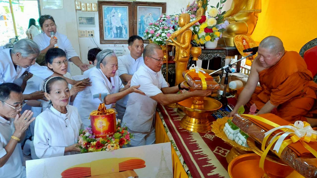 ภาพร่วมพิธีกรรมวัดพรหมคุณวนาราม
