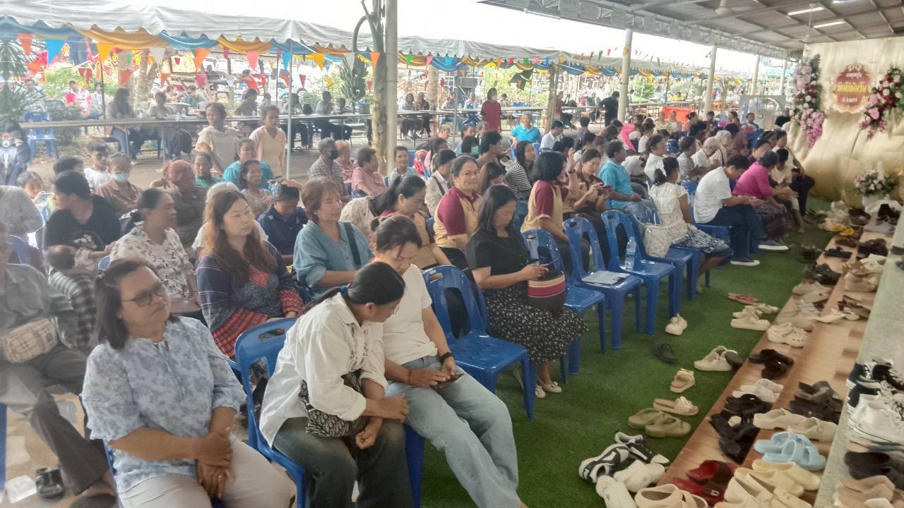 ภาพร่วมพิธีกรรมวัดมัชฌิมวัน(ดงกลาง)