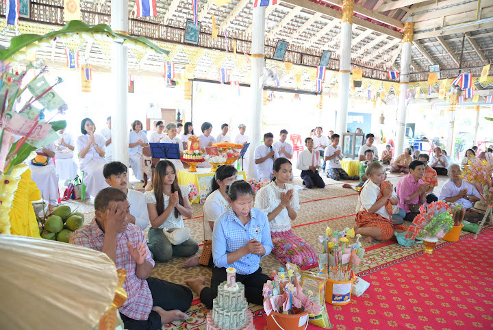 ภาพร่วมพิธีกรรมวัดขิงกระชาย