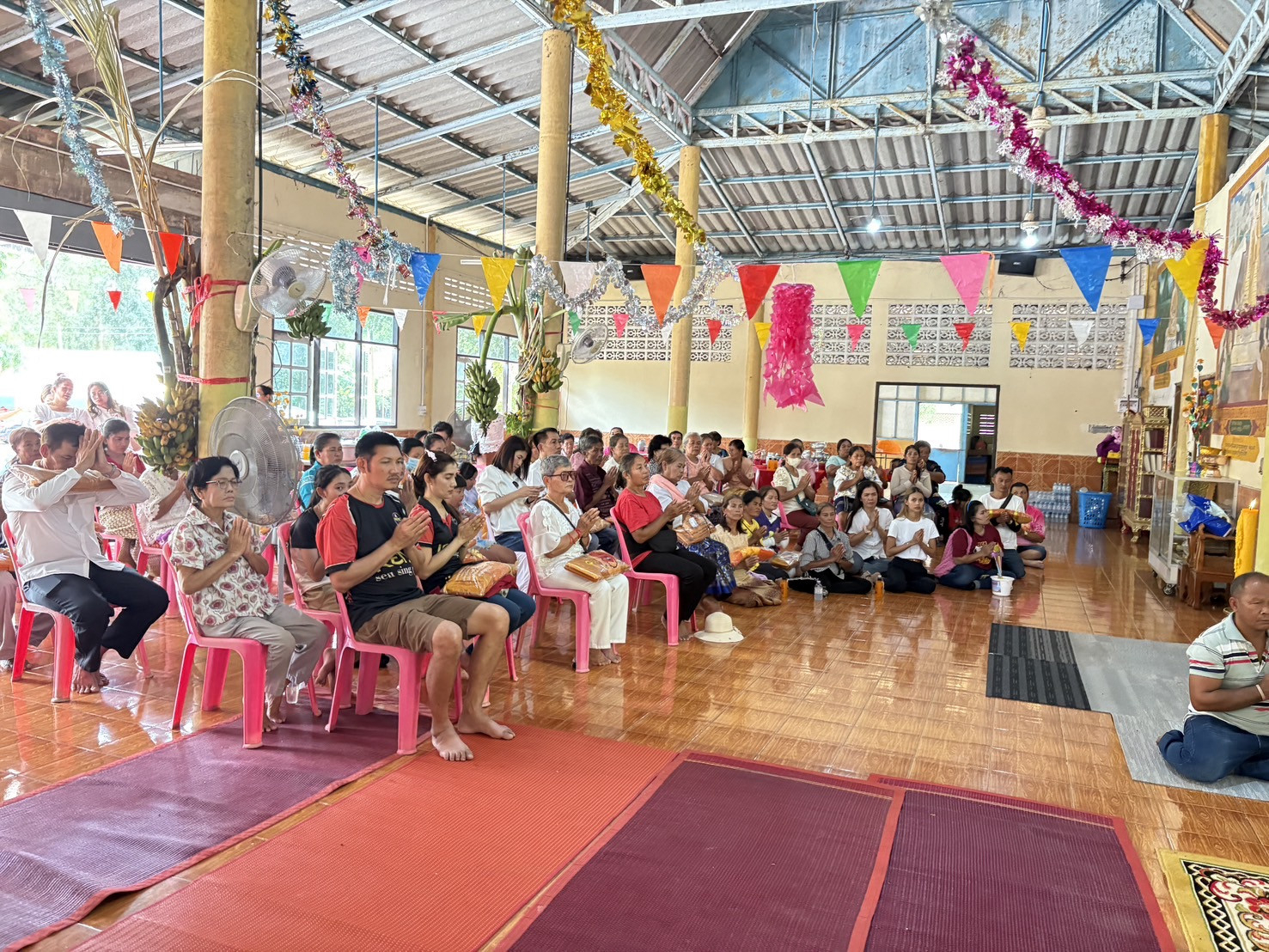 ภาพร่วมพิธีกรรมวัดใหม่เชตวัน