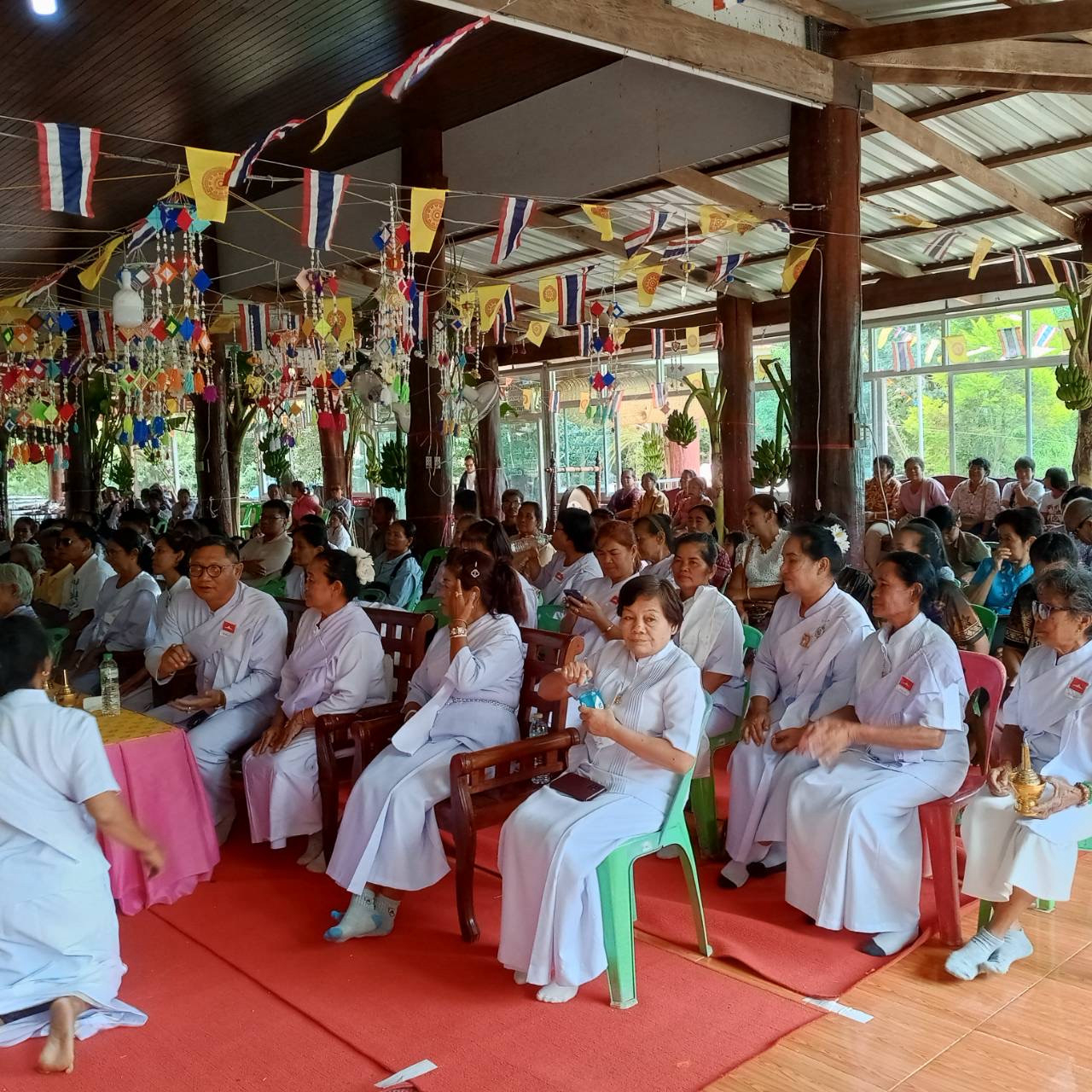 ภาพร่วมพิธีกรรมวัดซับมะนาว
