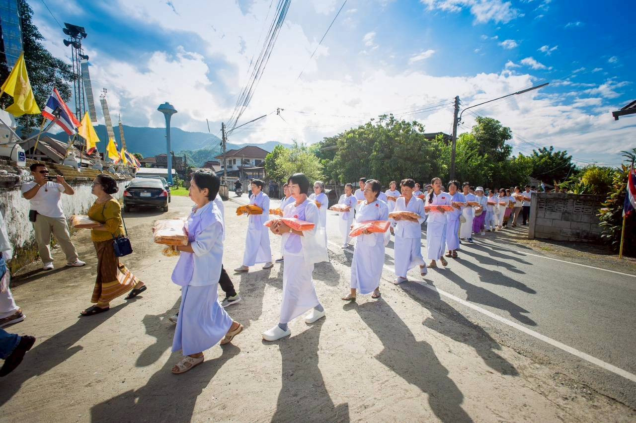 ภาพร่วมพิธีกรรมวัดหัวฝาย
