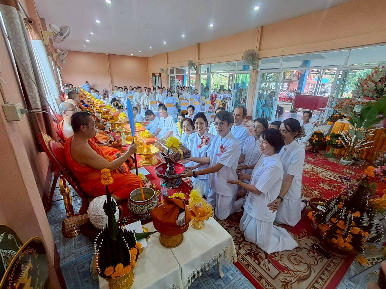 ภาพร่วมพิธีกรรมวัดดอนหัววัง