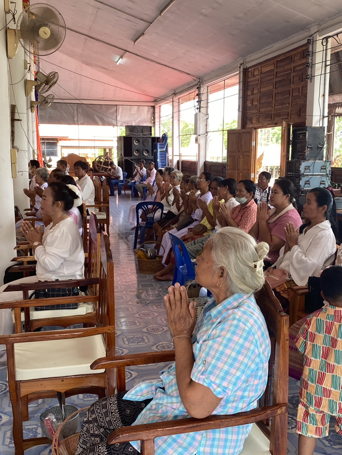 ภาพร่วมพิธีกรรมวัดสำนัก