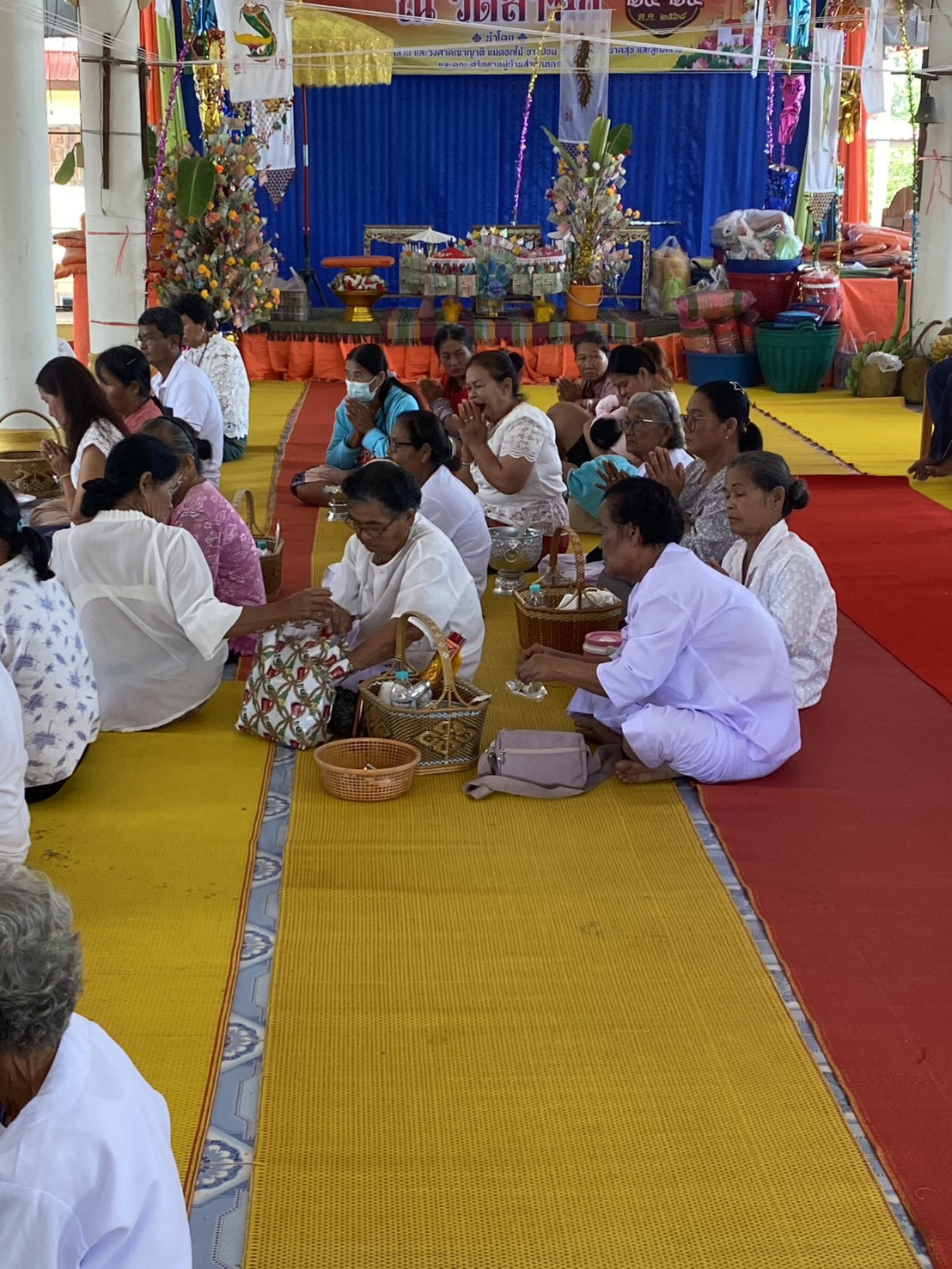 ภาพร่วมพิธีกรรมวัดสำนัก