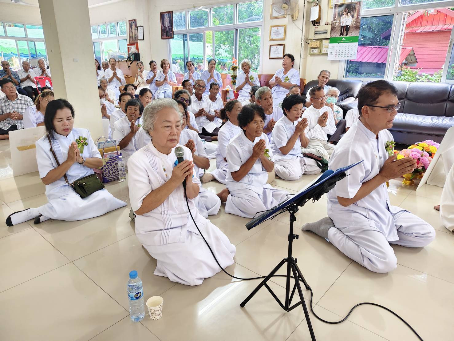 ภาพกล่าวคำถวายกฐินวัดโคกสี