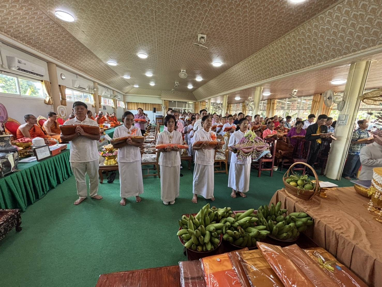 ภาพร่วมพิธีกรรมวัดใหม่เกษม