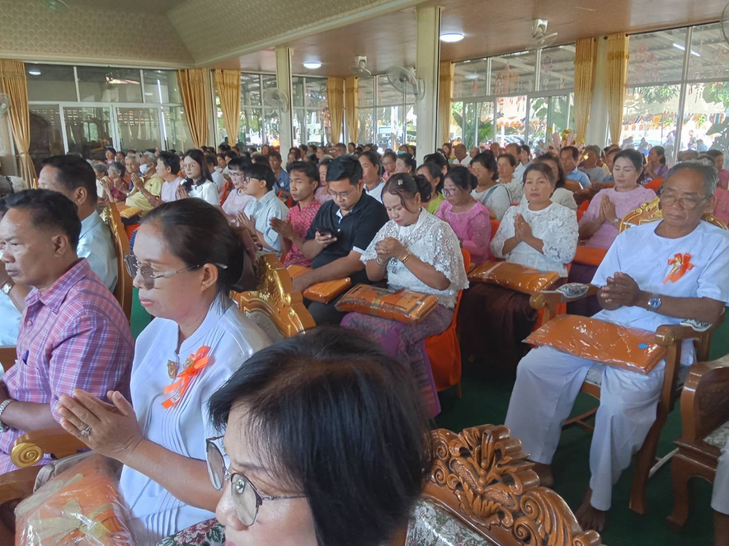 ภาพร่วมพิธีกรรมวัดใหม่เกษม