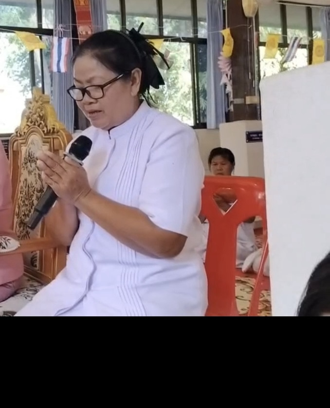 ภาพกล่าวคำถวายกฐินวัดศรีสุธรรม