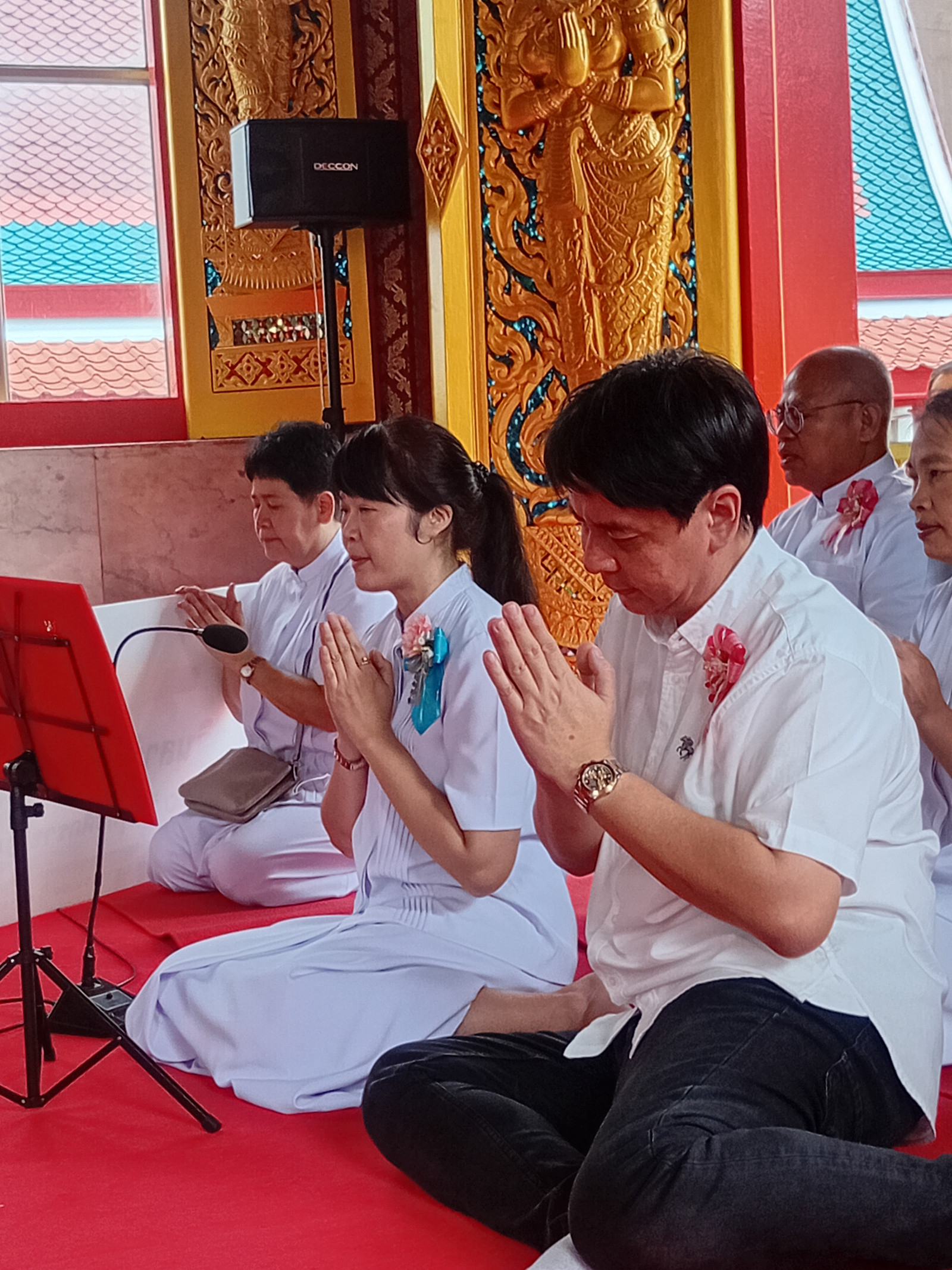 ภาพกล่าวคำถวายกฐินวัดกุนนทีรุทธาราม