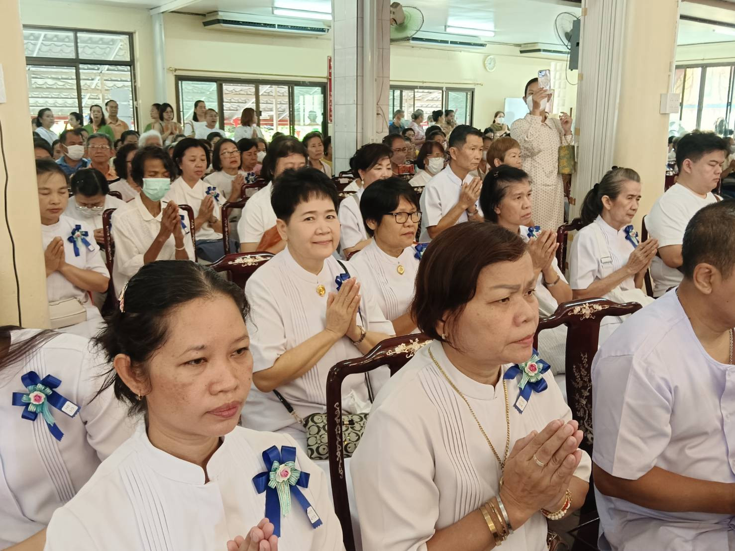 ภาพร่วมพิธีกรรมวัดกุนนทีรุทธาราม