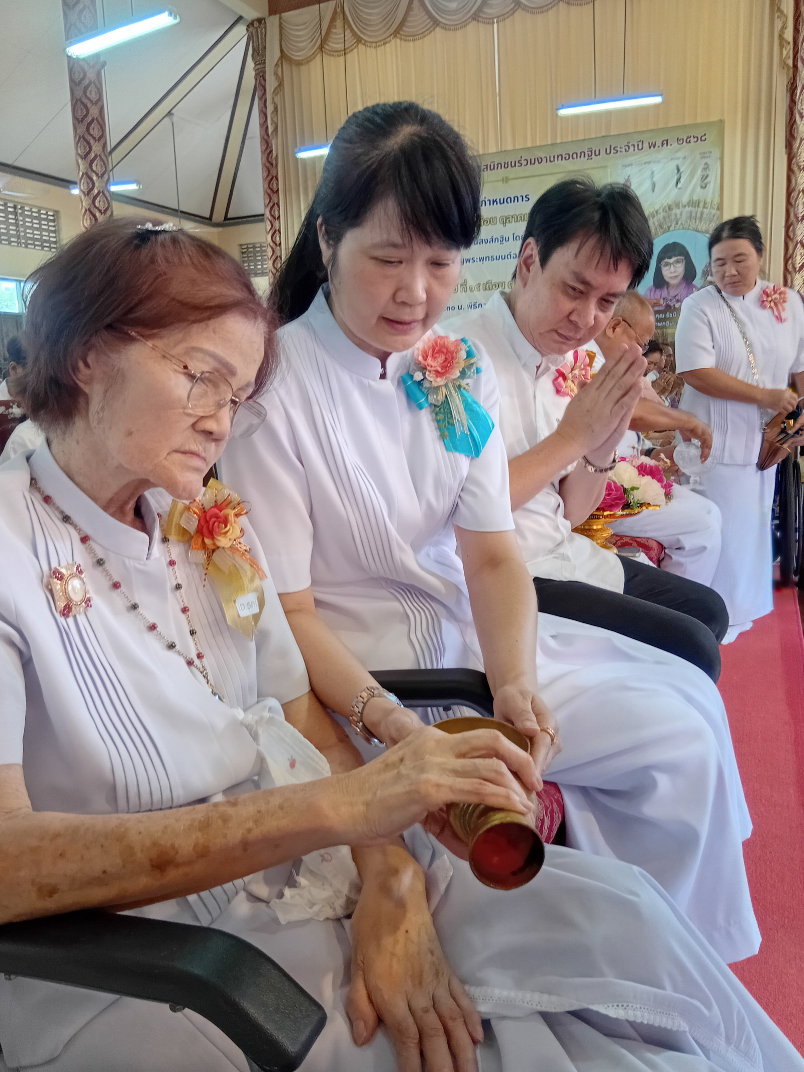 ภาพร่วมพิธีกรรมวัดกุนนทีรุทธาราม