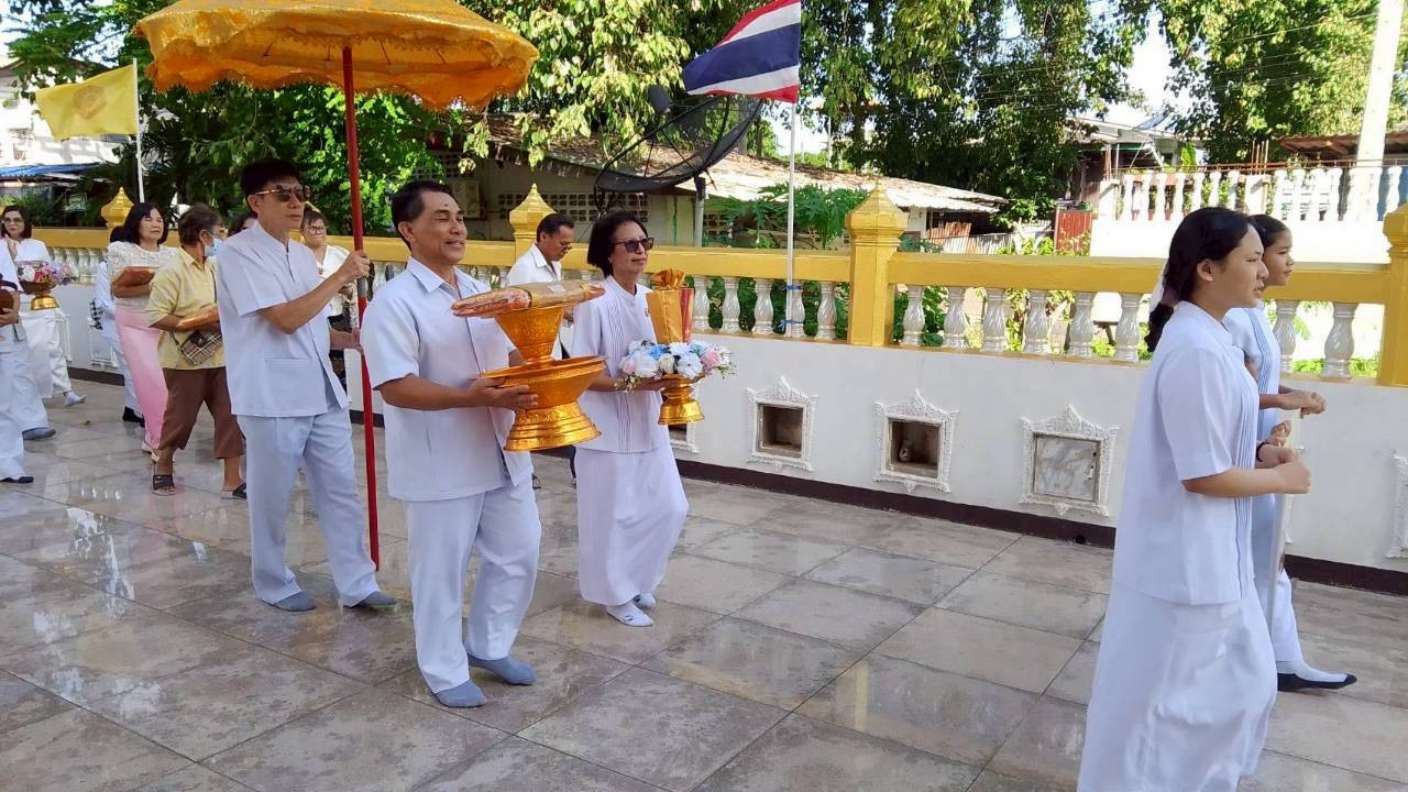 ภาพร่วมขบวนกฐินวัดตราชู