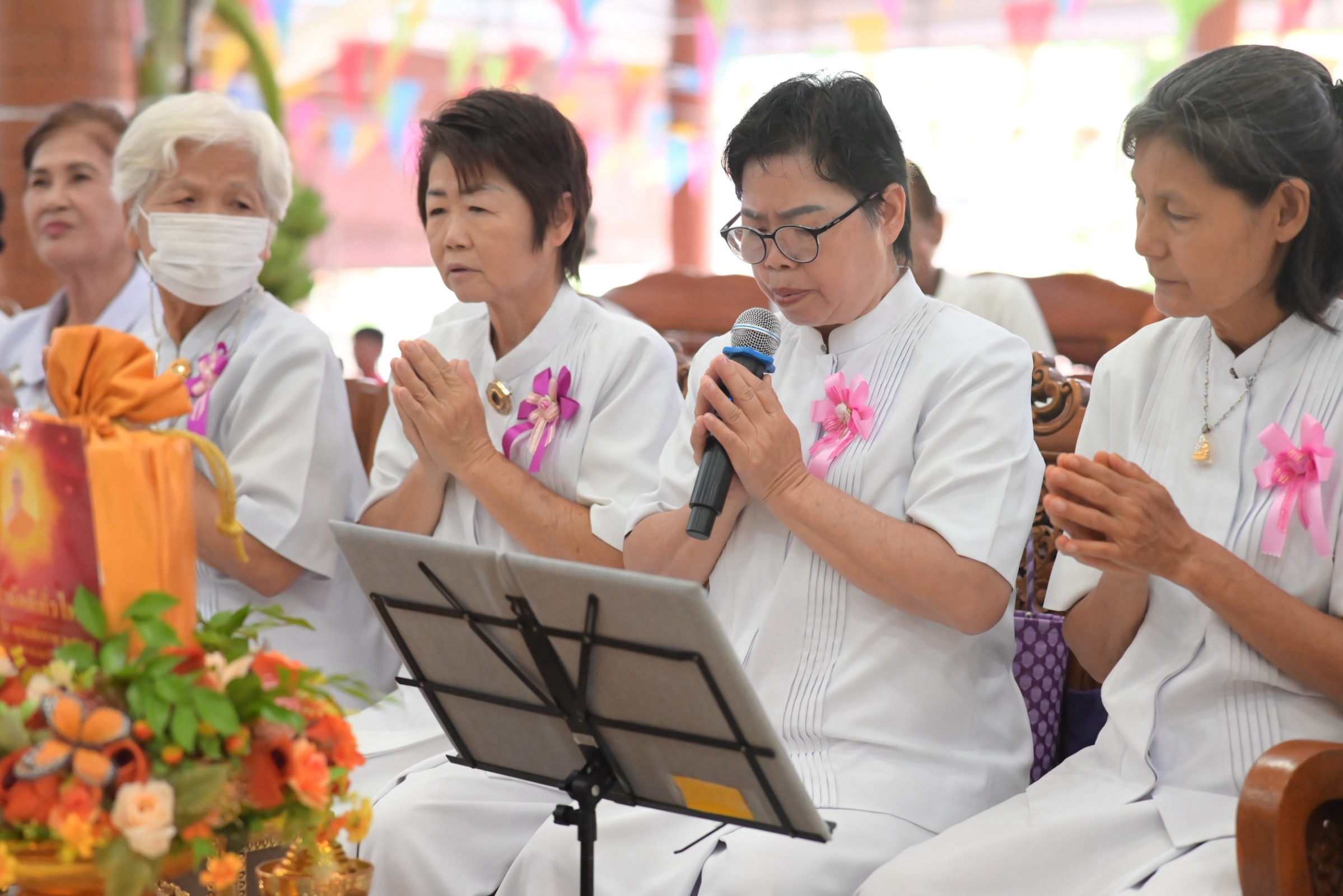 ภาพกล่าวคำถวายกฐินวัดเขาถ้ำ