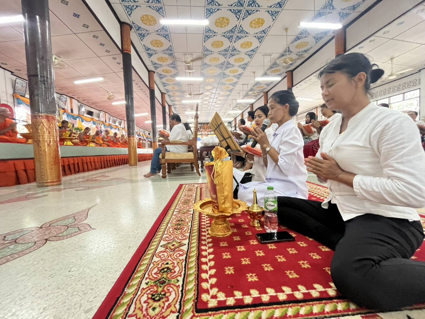 ภาพกล่าวคำถวายกฐินวัดบุษยะบรรพต (เขาต้นงิ้ว)