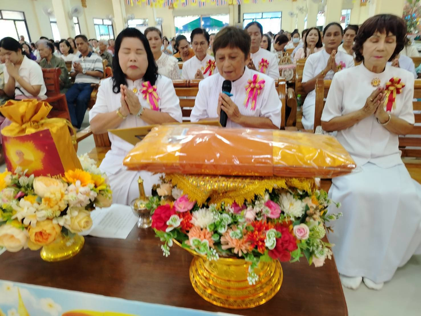 ภาพกล่าวคำถวายกฐินวัดหินกอง